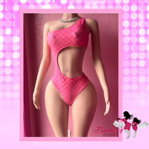 Pink GG Swimsuit
