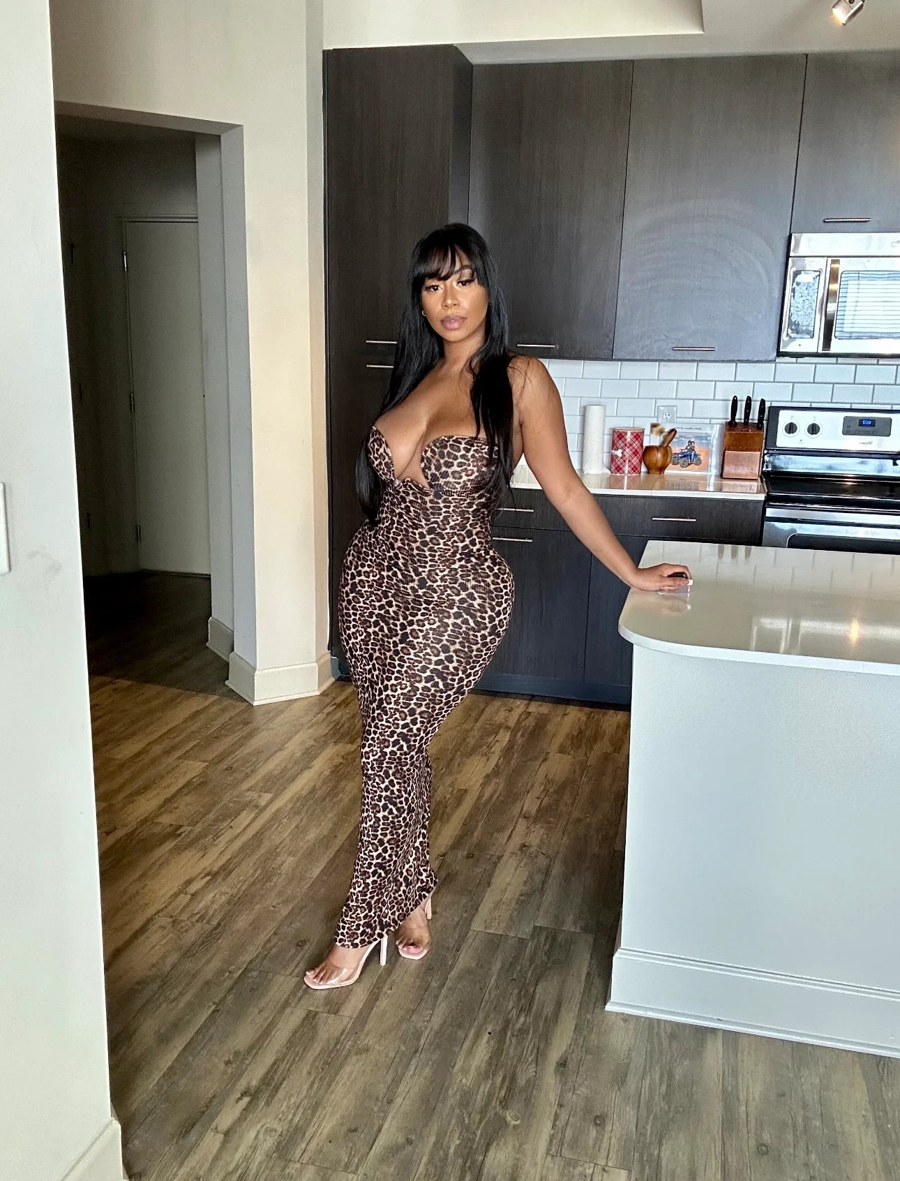 Barbie Wild Elegance Strapless Maxi