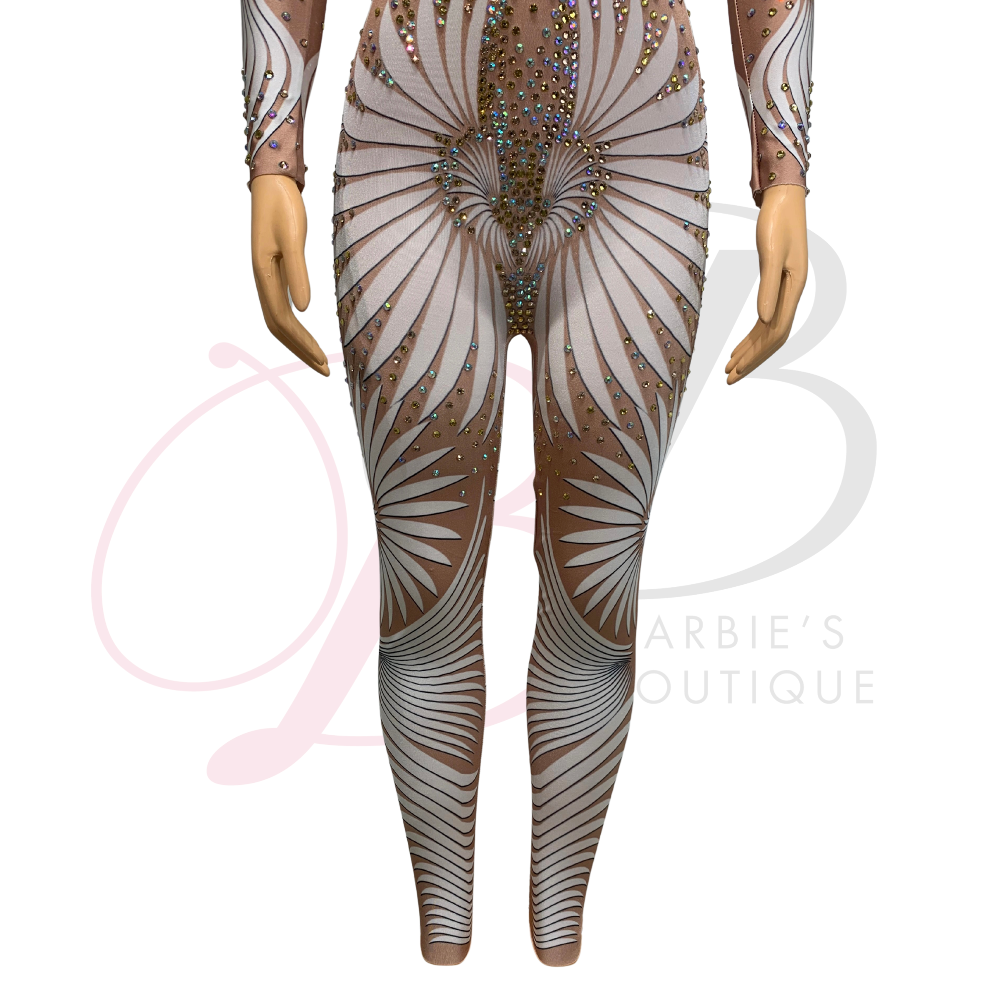 Barbie Rhinestone Romper