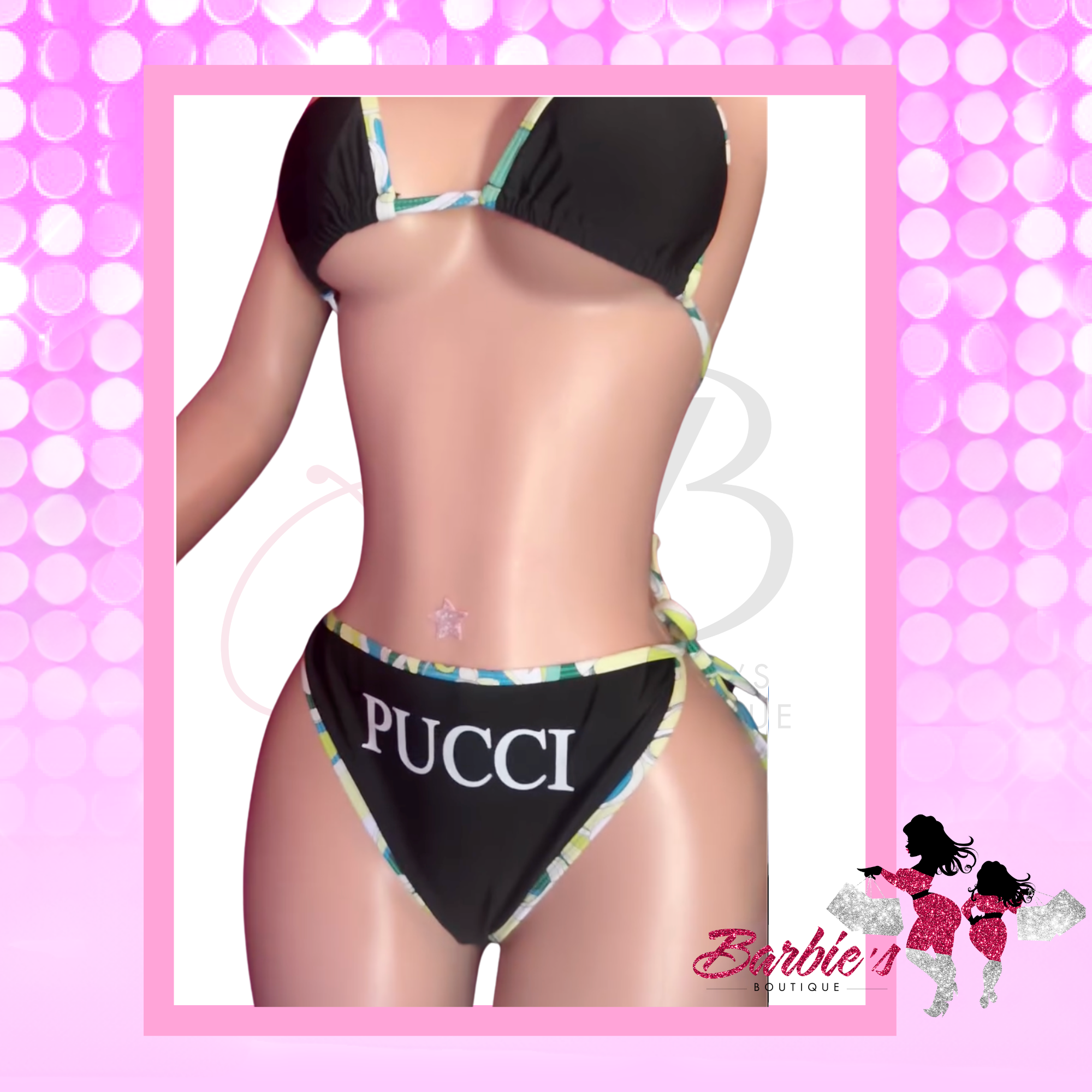 Barbie’s Sexy P Runner Set – Sleek 2-Piece Crop Top & Shorts Outfit