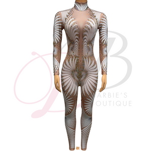 Barbie Rhinestone Romper