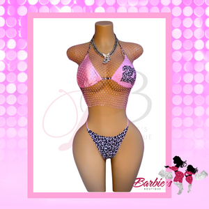 Barbie Swim Collection – Sexy Leopard Print 2-Piece Bikini Set