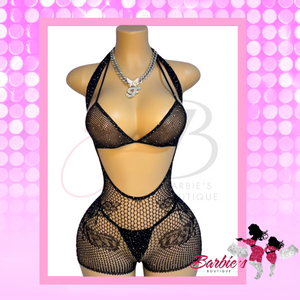 Barbie Sexy Wear – See-Through Mesh Lingerie Set