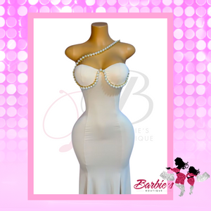 Barbie Boob Lifter Bustier Mermaid Dress