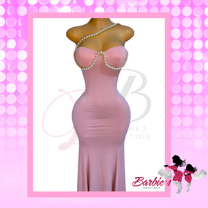 Barbie Boob Lifter Bustier Mermaid Dress