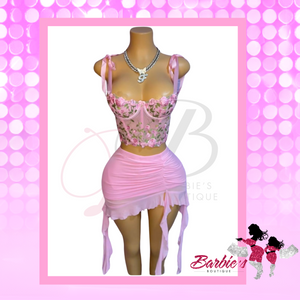 Barbie Floral Lace Set