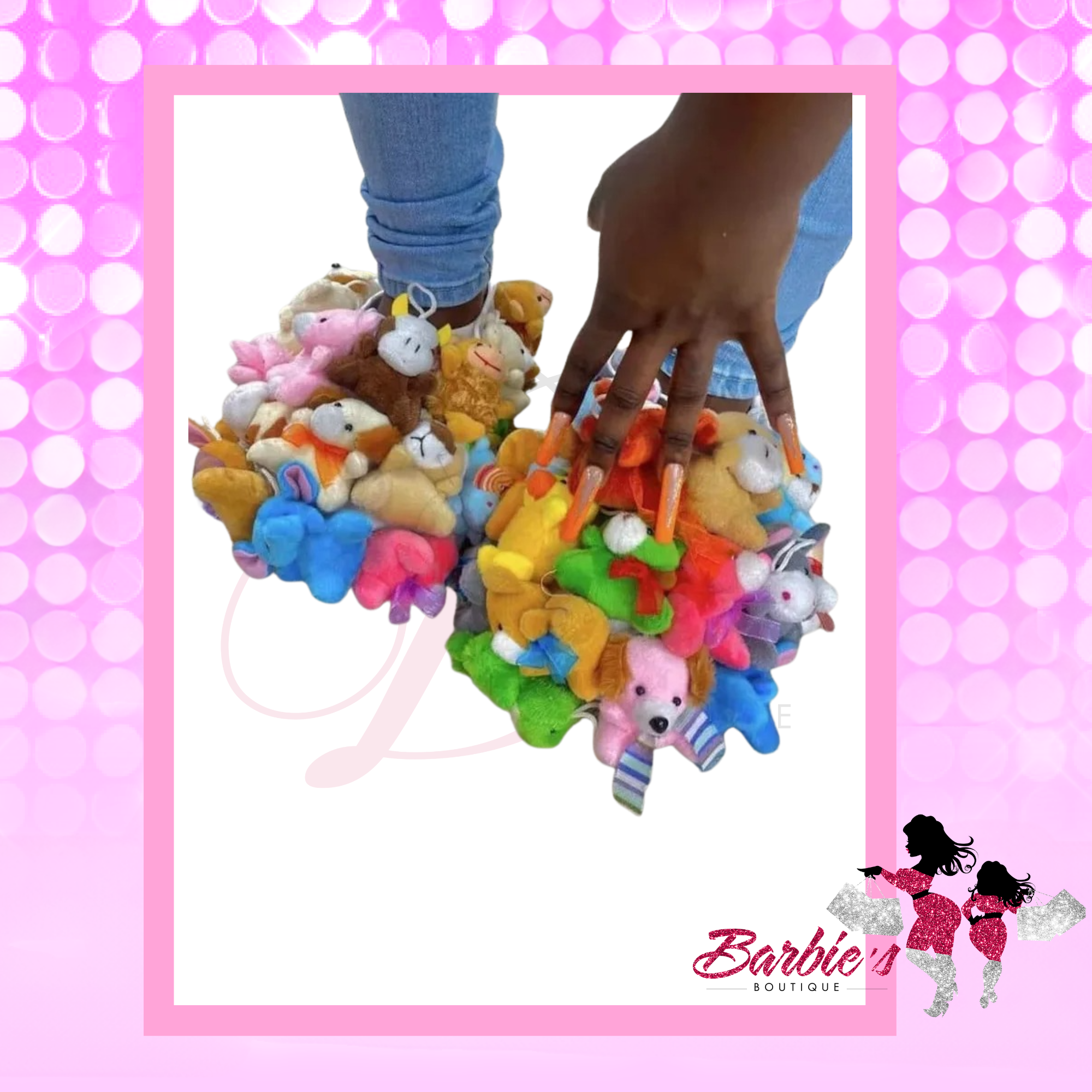 Barbie Animal Plush Slides