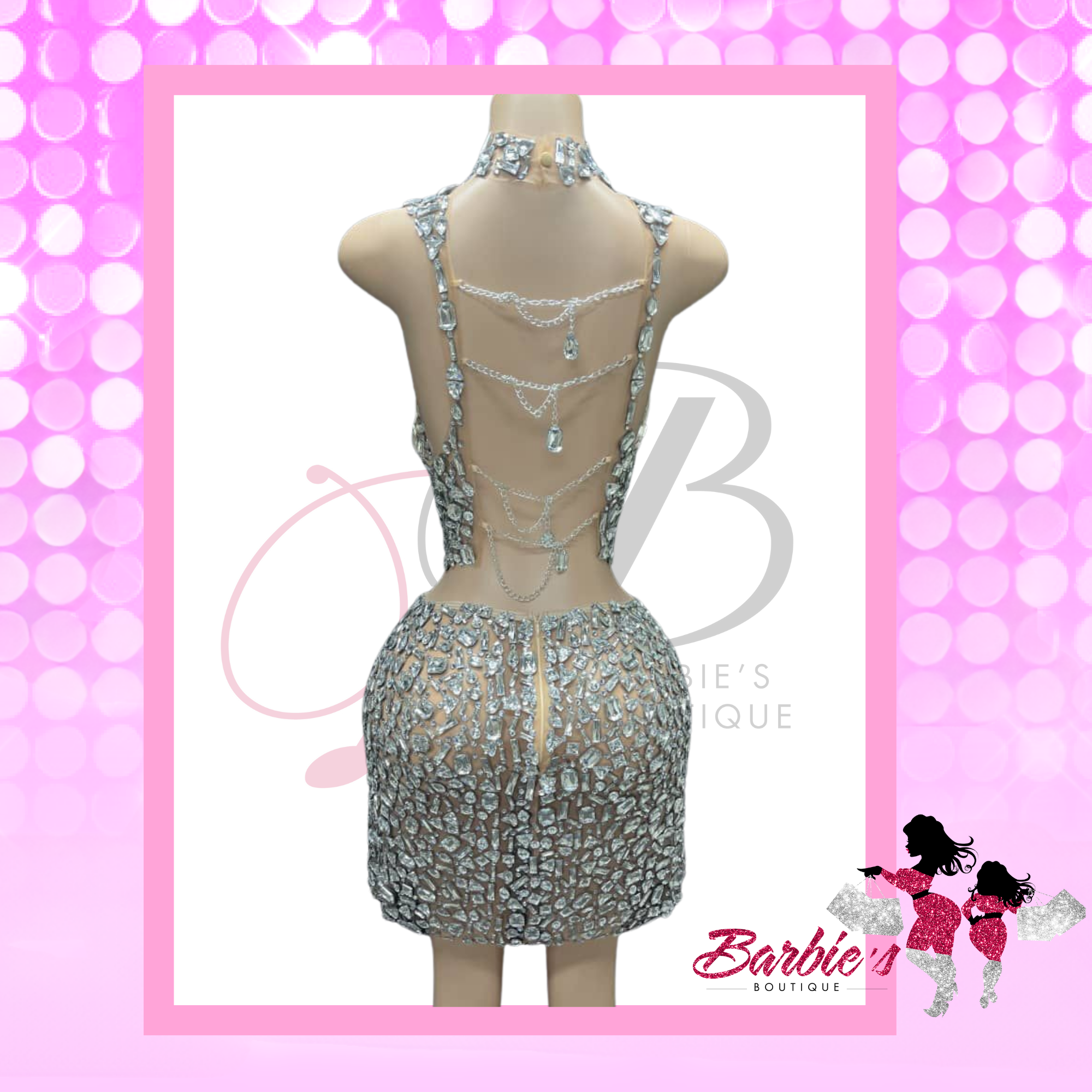 Barbie Crystal Two-Piece Dazzling Set