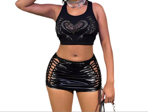 Barbie Dump Him Skirt Set