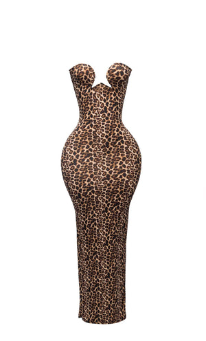 Barbie Wild Elegance Strapless Maxi