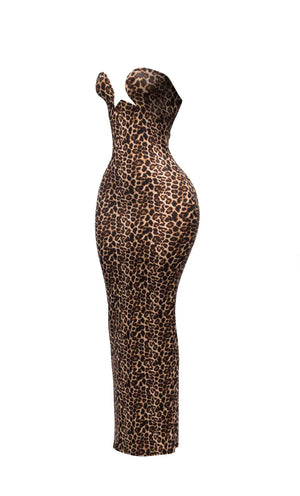 Barbie Wild Elegance Strapless Maxi