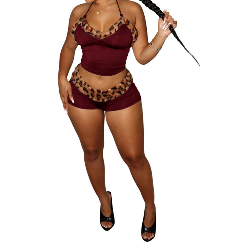 Barbie Leopard Print Set