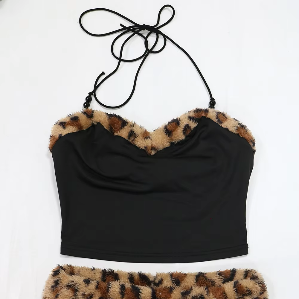 Barbie Leopard Print Set