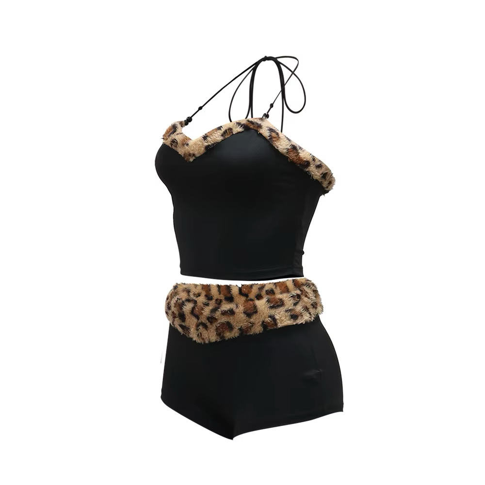 Barbie Leopard Print Set