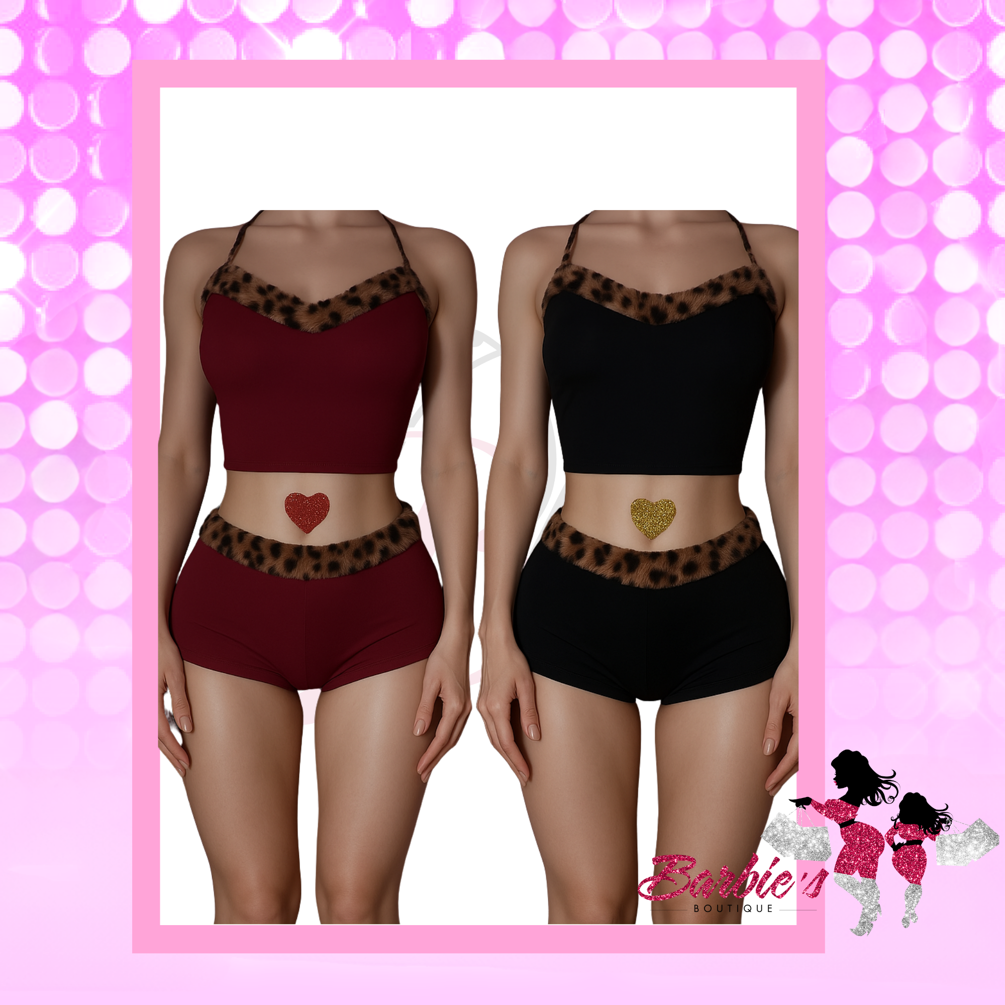 Barbie Leopard Print Set