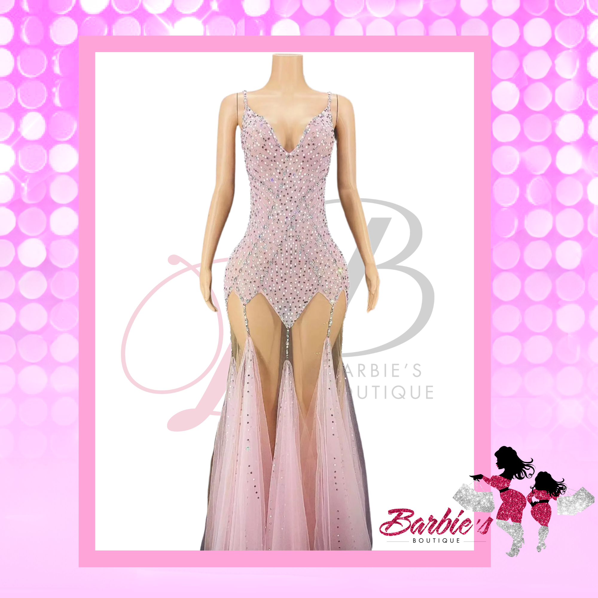 Barbie Elegant Evening Gown Glamorous