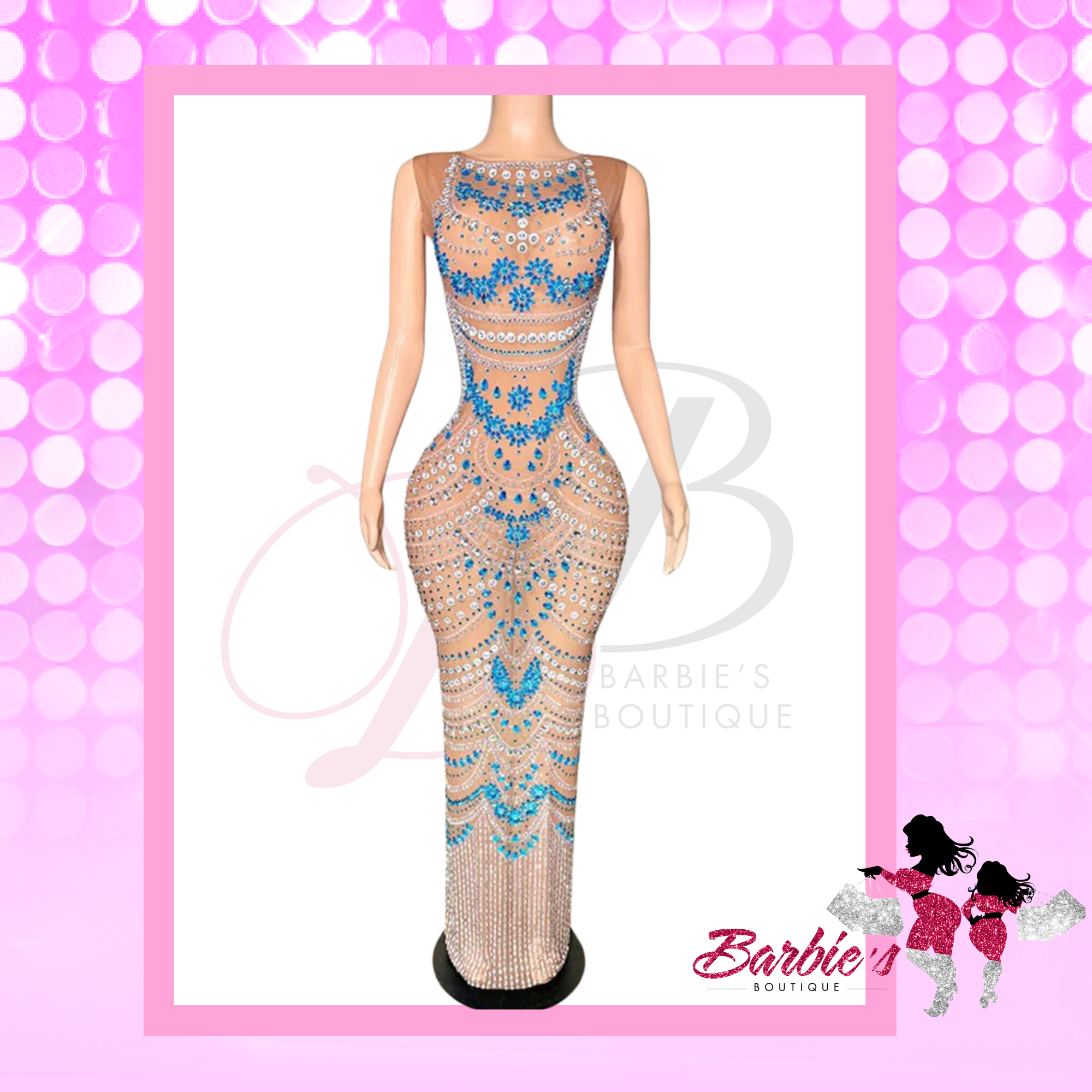 Barbie Luxe Sheer Gown