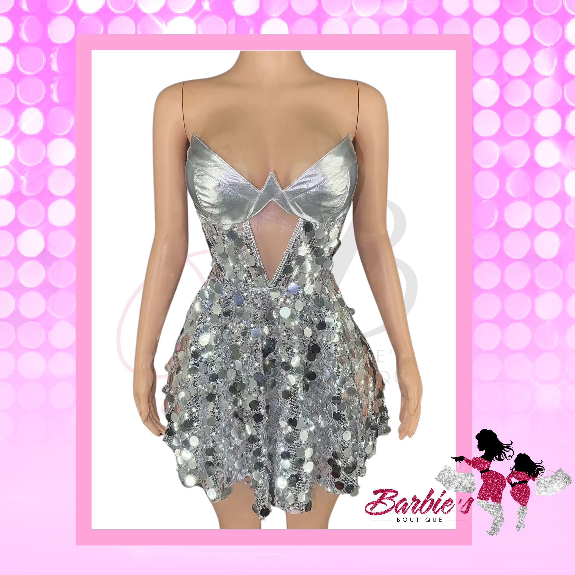 Barbie Night Out Mini Dress Glamorous