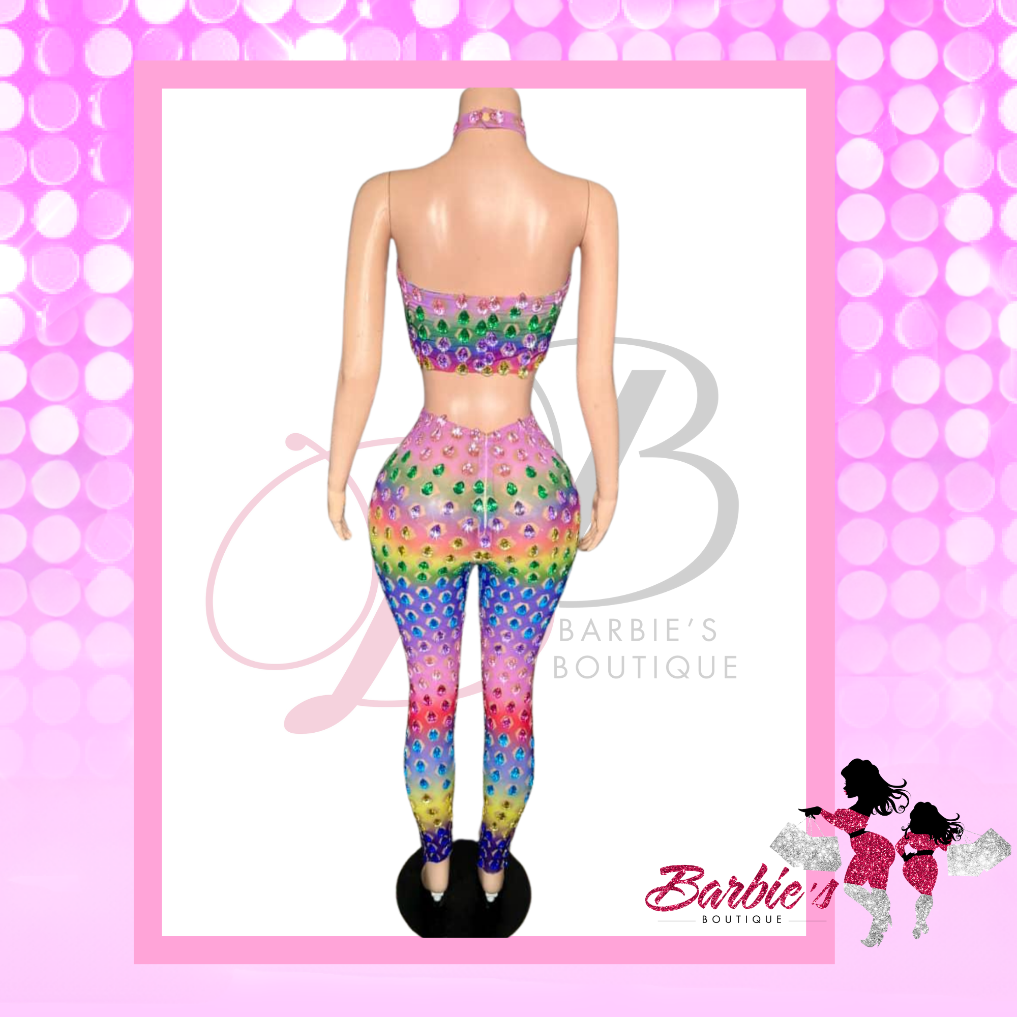 Barbie Crystal Leggings Set