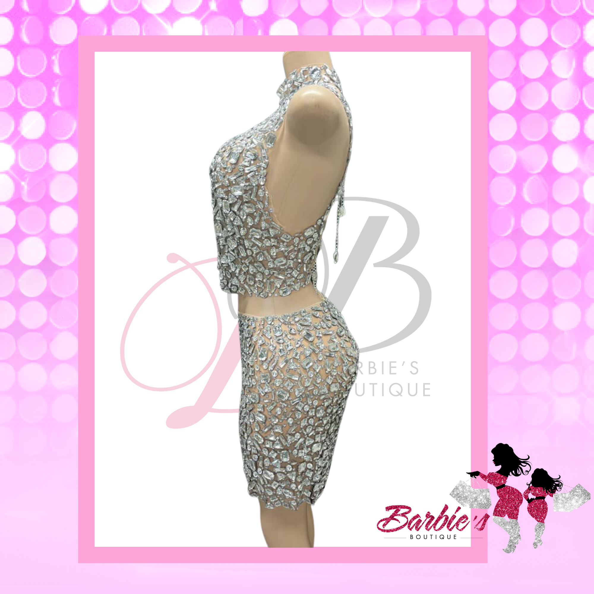 Barbie Crystal Two-Piece Dazzling Set